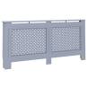 Stylish Radiator Cover Anthracite 172x19x81.5 cm MDF