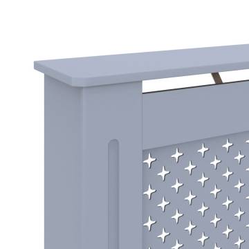 Stylish Radiator Cover Anthracite 172x19x81.5 cm MDF