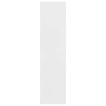 Compact White Wardrobe - 100x50x200 cm | HipoMarket UK