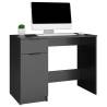 Stylish Black Desk 100x50x75 cm - Engineered Wood