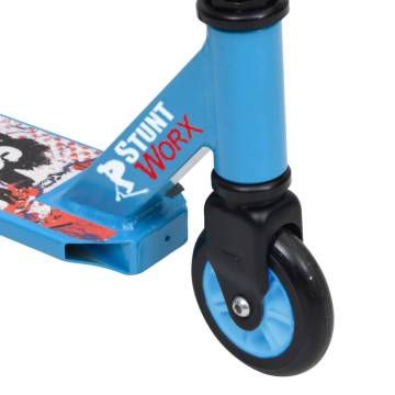 Stunt Scooter with Aluminium Handlebar - Blue | Hipo Market