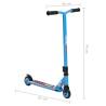 Stunt Scooter with Aluminium Handlebar - Blue | Hipo Market