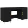 Elegant Black Desk 140x50 cm - Stylish & Practical