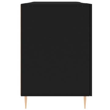 Elegant Black Desk 140x50 cm - Stylish & Practical