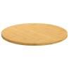 Bamboo Table Top Ø40x1.5 cm - Stylish & Durable for Any Setting