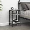 Stylish Grey Sonoma Side Table - Engineered Wood | Hipomarket