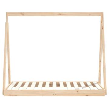 Kids Bed Frame 70x140 cm Solid Wood Pine | Hipomarket