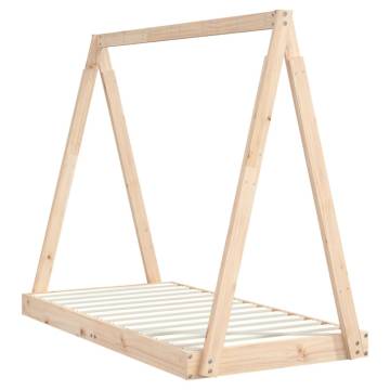 Kids Bed Frame 70x140 cm Solid Wood Pine | Hipomarket