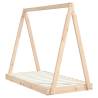 Kids Bed Frame 70x140 cm Solid Wood Pine | Hipomarket