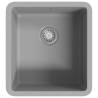 Granite Kitchen Sink Single Basin Grey - Hipomarket UK