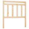 Stylish Solid Wood Pine Bed Headboard - 96x4x100 cm