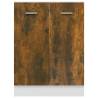 Bottom Cabinet Smoked Oak - 60x46x81.5 cm | HipoMarket