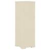 Plastic Cabinet 40x43x125 cm - Angora White Wood Design