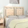 Bed Headboard 125.5x4x100 cm Solid Pine Wood Colour natural Size 125.5 x 100 cm Quantity in Package 1 