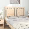 Stylish Solid Pine Wood Bed Headboard - 125.5x4x100 cm