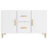 Elegant White Sideboard - 100x36x60 cm Engineered Wood