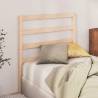 Stylish Solid Wood Pine Bed Headboard - 96x4x100 cm