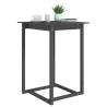 Bar Table Grey 80x80x110 cm - Solid Pine Wood | HiPoMarket