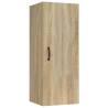 Hanging Wall Cabinet Sonoma Oak - Elegant Storage Solution