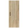 Hanging Wall Cabinet Sonoma Oak - Elegant Storage Solution