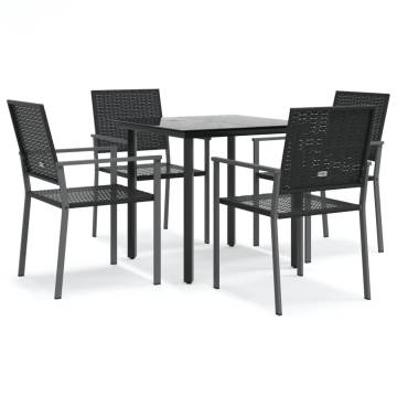 5 Piece Garden Dining Set - Stylish & Durable | HipoMarket