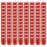 Glass Jam Jars with Red Lid 96 pcs 230 ml Colour red Quantity in Package 96 