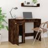 Smoked Oak Desk - Stylish Engineered Wood Design | Hipo Market