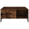 Stylish Smoked Oak Coffee Table - 80x80 cm | HipoMarket