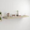 Floating Wall Shelf Oak 80x23.5cm - Stylish Home Display