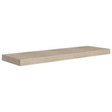 Floating Wall Shelf Oak 80x23.5cm - Stylish Home Display