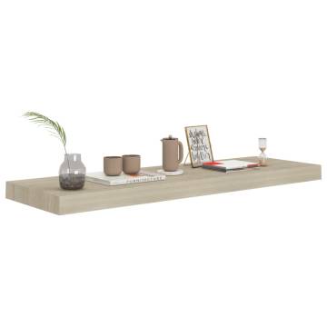 Floating Wall Shelf Oak 80x23.5cm - Stylish Home Display