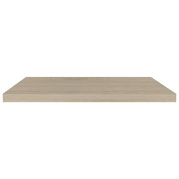 Floating Wall Shelf Oak 80x23.5cm - Stylish Home Display