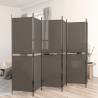 6-Panel Room Divider Anthracite 300x220 cm Fabric Colour anthracite Size 300 x 220 cm Number of 1 Number_of_Panels 6 