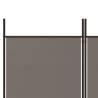 6-Panel Room Divider Anthracite 300x220 cm - Stylish Privacy Solution