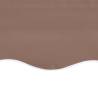 Replacement Awning Fabric Brown 4x3m | Hipomarket