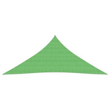 Light Green Sunshade Sail 4.5x4.5m - Durable HDPE Protection