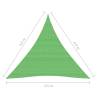 Light Green Sunshade Sail 4.5x4.5m - Durable HDPE Protection