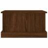 Brown Oak Storage Box - 50x30x28 cm | Durable & Stylish