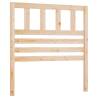 Stylish Solid Wood Pine Bed Headboard - 81x4x100 cm