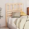 Stylish Solid Wood Pine Bed Headboard - 81x4x100 cm