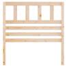 Stylish Solid Wood Pine Bed Headboard - 81x4x100 cm