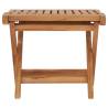 Folding Teak Footrest - Versatile & Durable Garden Furniture