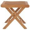 Folding Teak Footrest - Versatile & Durable Garden Furniture