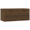 Elegant Brown Oak Wall Cabinet 80x36.5 cm - HipoMarket