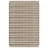 Hand-Woven Jute Bathroom Mat Set - Natural & White