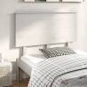 Bed Headboard White 124x6x82.5 cm Solid Wood Pine Colour white Size 124 x 82.5 cm Quantity in Package 1 