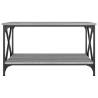 Elegant Grey Sonoma Coffee Table - 80x50x45 cm