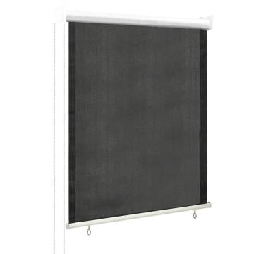 Outdoor Roller Blind 60x140 cm Anthracite | Hipomarket