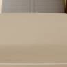 Jersey Fitted Sheet Taupe 140x200 cm Cotton | Hipomarket