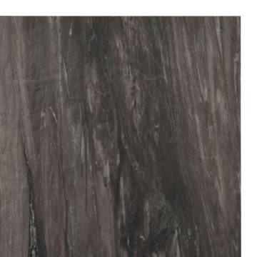 Self-adhesive Dark Grey Flooring Planks - 20 pcs PVC